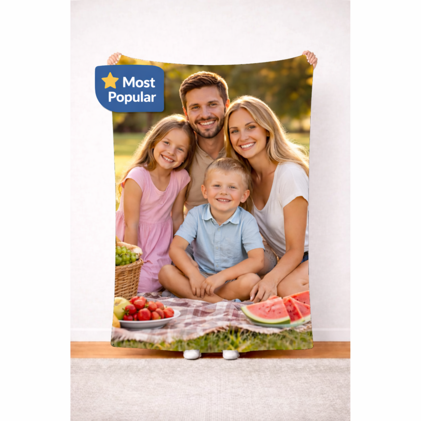 Full Photo Blanket (Upload Your Photo)