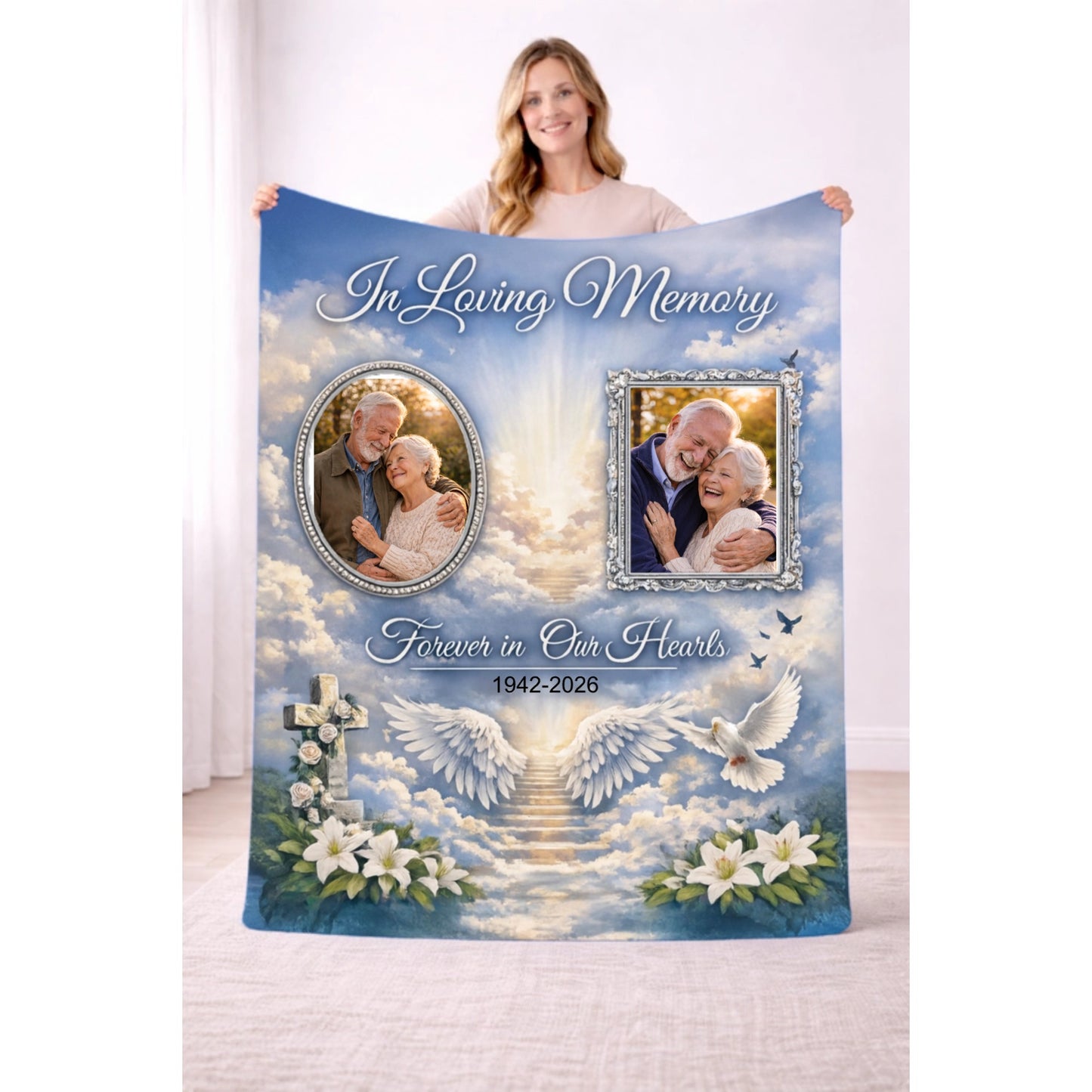 2 Picture Memorial Collage