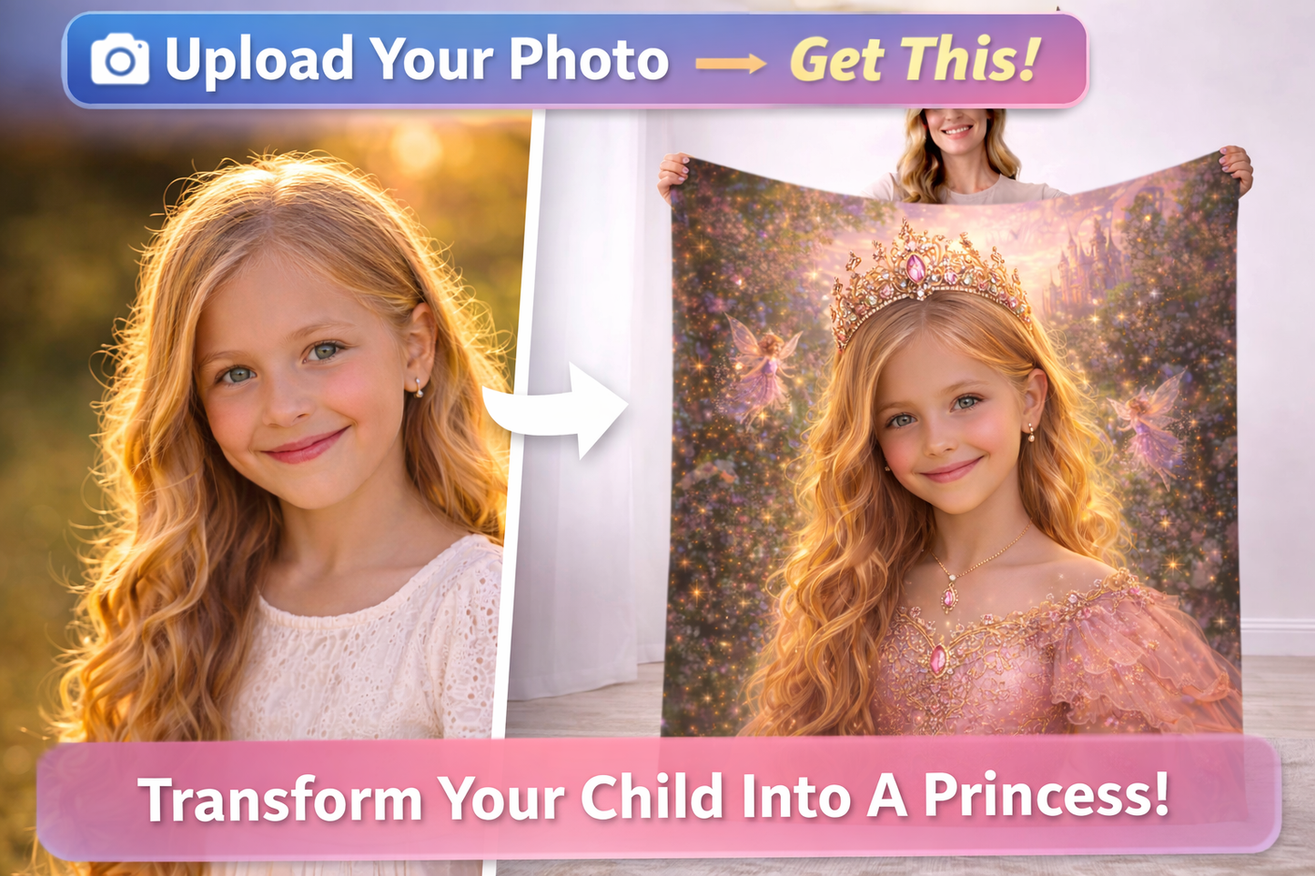 Turn Your Photo Into A Princess – Just Upload a Photo